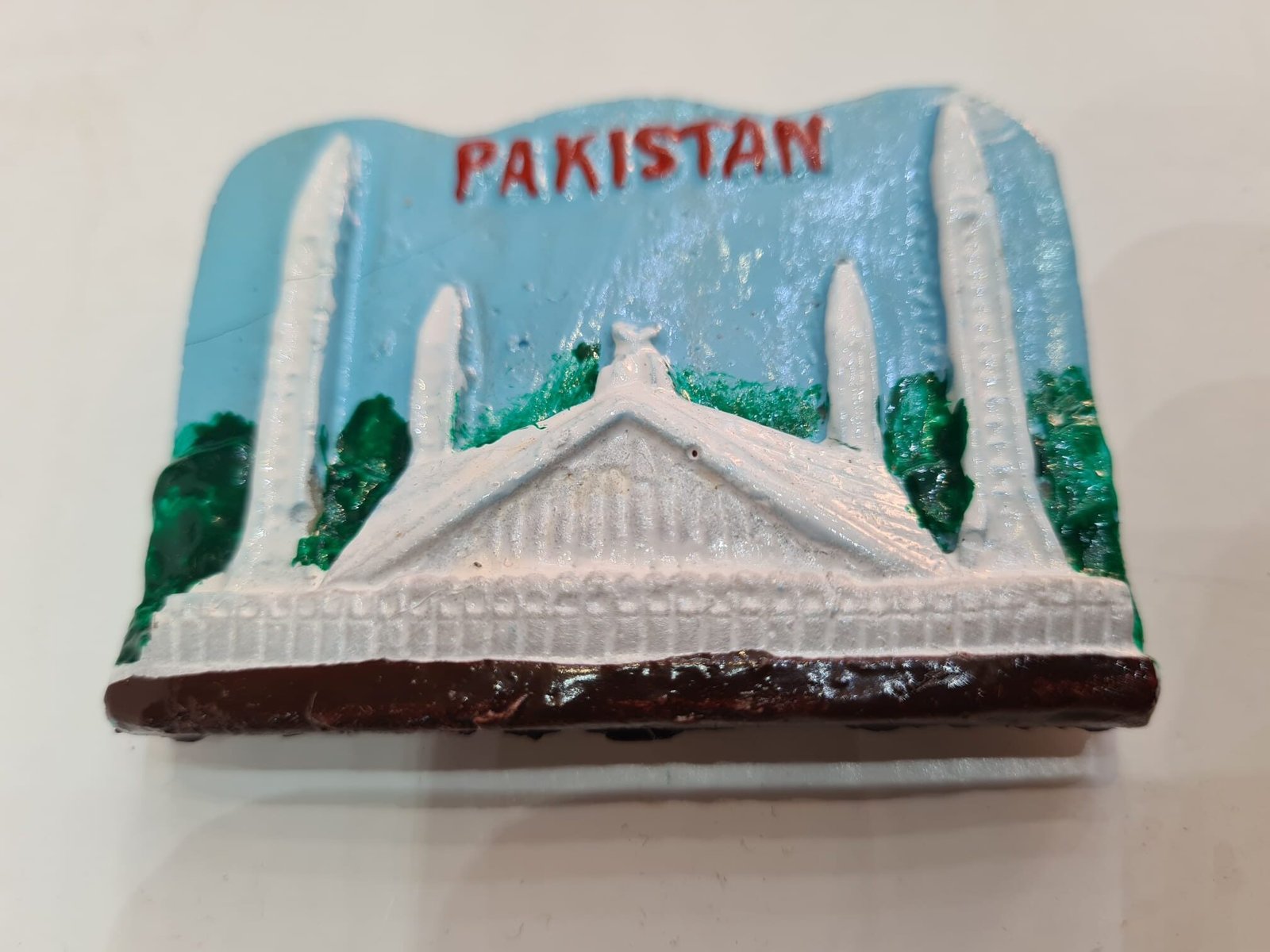 Fridge Magnet/Architectural Elegance: Shah Faisal Masjid Fridge Magnet - Image 6