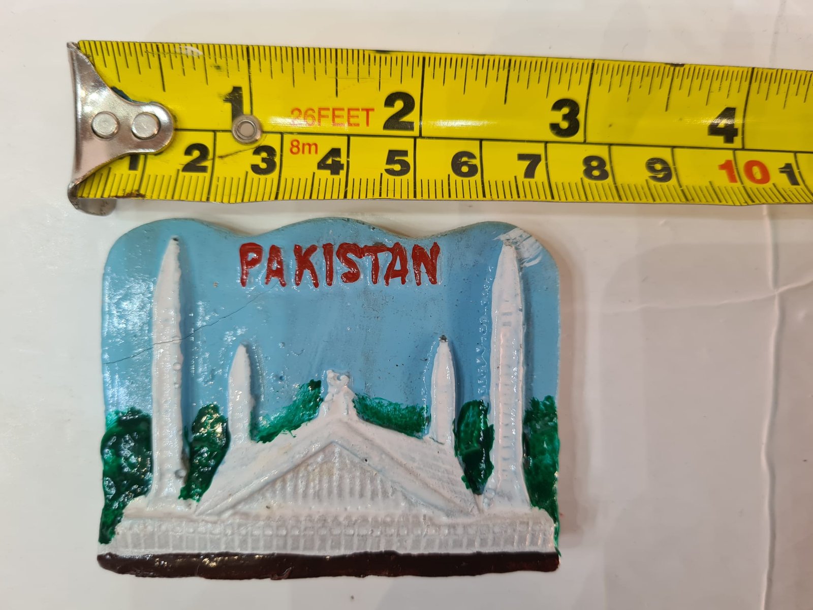 Fridge Magnet/Architectural Elegance: Shah Faisal Masjid Fridge Magnet - Image 8