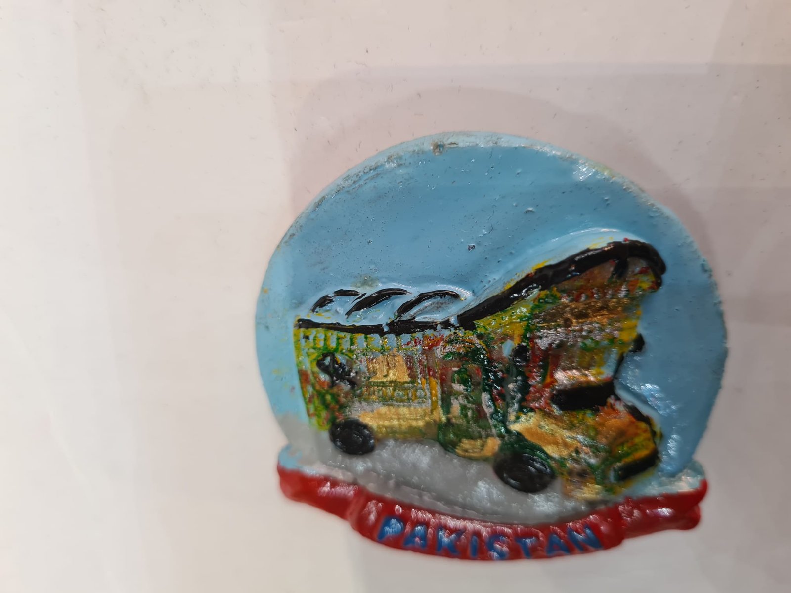 Fridge Magnet/Rolling Canvases: Pakistani Truck Art Fridge Magnet - Image 7