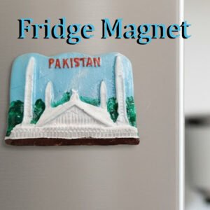 Fridge Magnet/Architectural Elegance: Shah Faisal Masjid Fridge Magnet