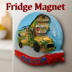 Fridge Magnet/Rolling Canvases: Pakistani Truck Art Fridge Magnet