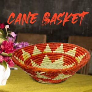 Cane Basket/Cane Bowl/Cane Fruit Basket/Kitchen Decor/Pakistani Handcraft