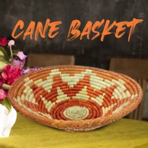 Cane Basket/Cane Bowl/Cane Fruit Basket/Kitchen Decor/Pakistani Handcraft