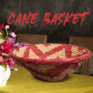 Cane Basket/Cane Bowl/Cane Fruit Basket/Kitchen Decor/Pakistani Handcraft
