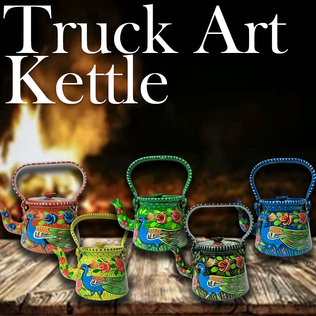 Truck Art Kettle (Capacity: 1Ltr) - Image 3