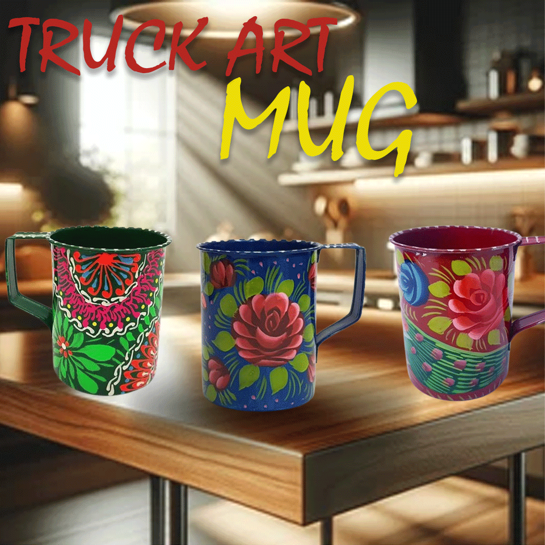Truck Art Mug ( H-9.5cm) - Image 4