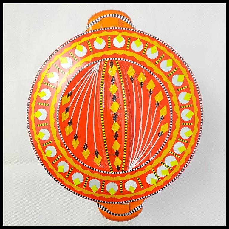 Colorful Pakistani Chamakpatti Hotpot | Traditional Art Decor for Kitchen - Image 4