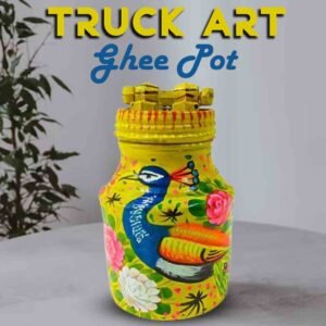 Truck Art Ghee Pot Capacity: 2Kg Height 21 cm