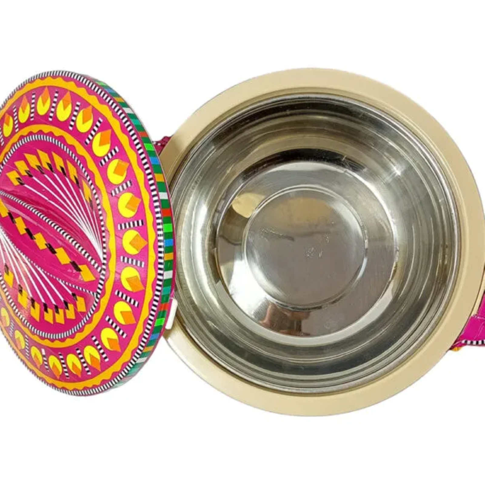 Colorful Pakistani Chamakpatti Hotpot | Traditional Art Decor for Kitchen - Image 4
