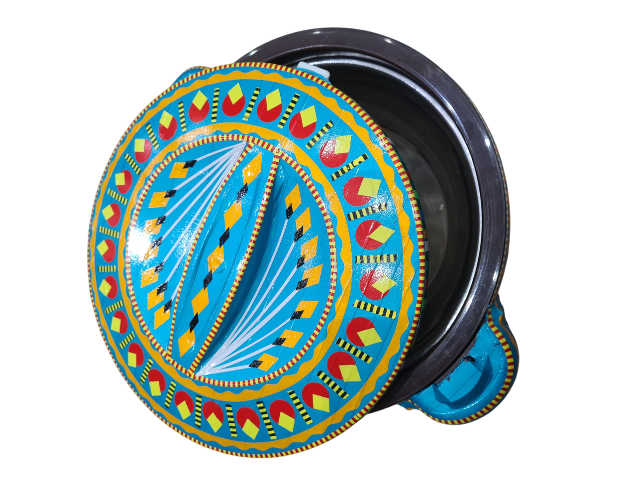 Colorful Pakistani Chamakpatti Hotpot | Traditional Art Decor for Kitchen - Image 12