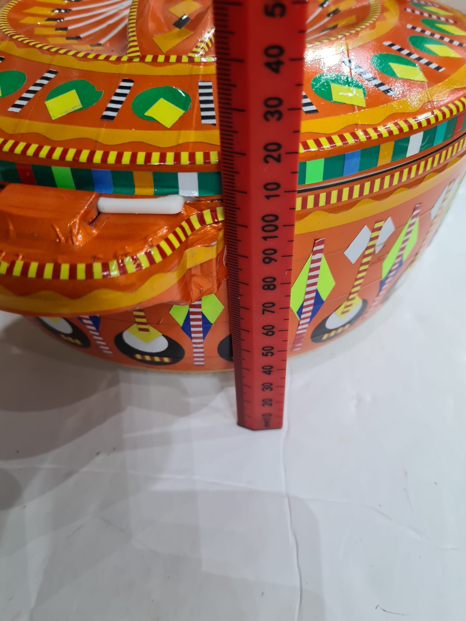 Colorful Pakistani Chamakpatti Hotpot | Traditional Art Decor for Kitchen - Image 5