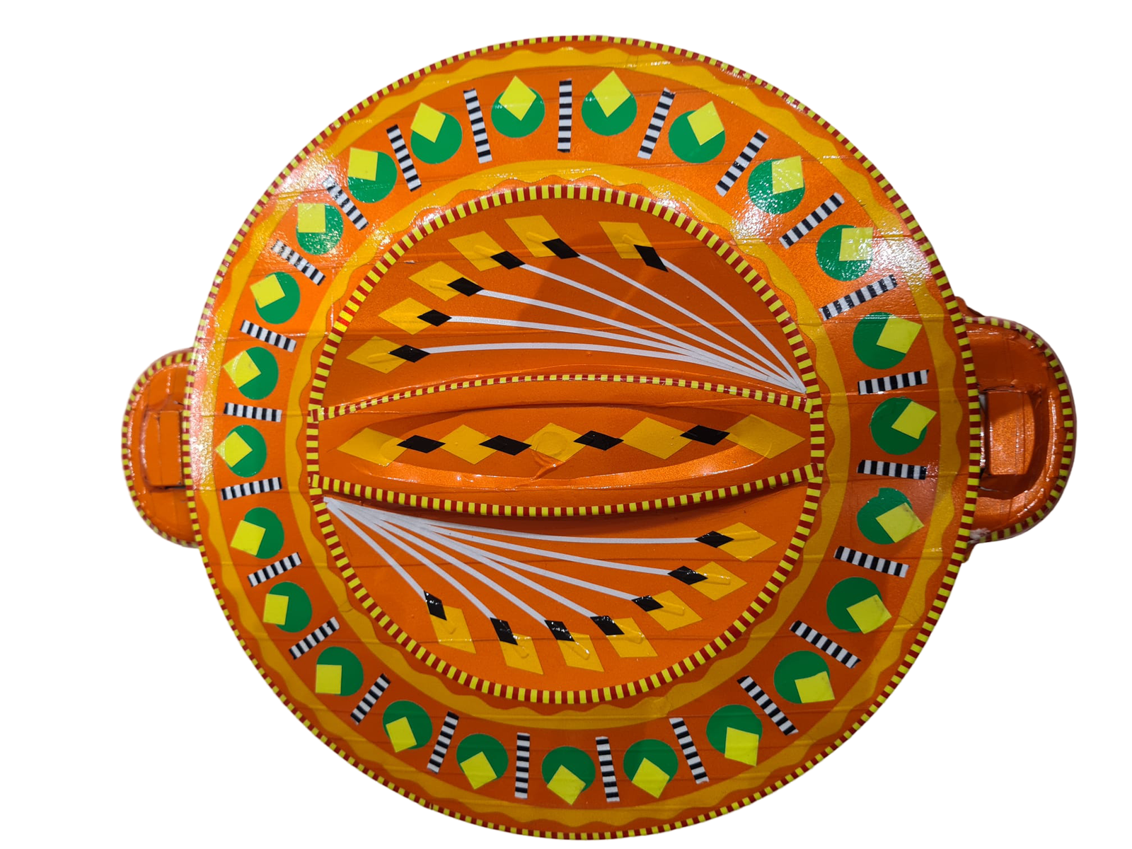 Colorful Pakistani Chamakpatti Hotpot | Traditional Art Decor for Kitchen - Image 9