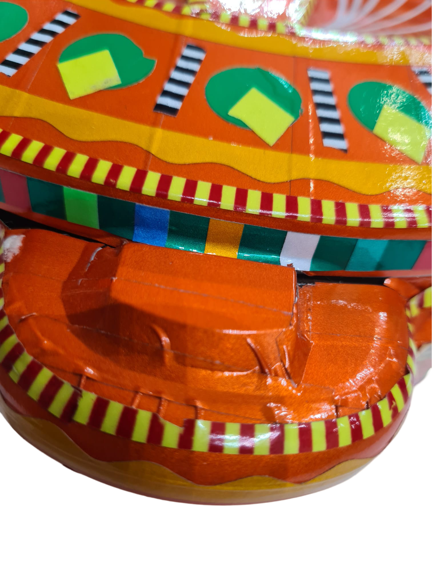 Colorful Pakistani Chamakpatti Hotpot | Traditional Art Decor for Kitchen - Image 10
