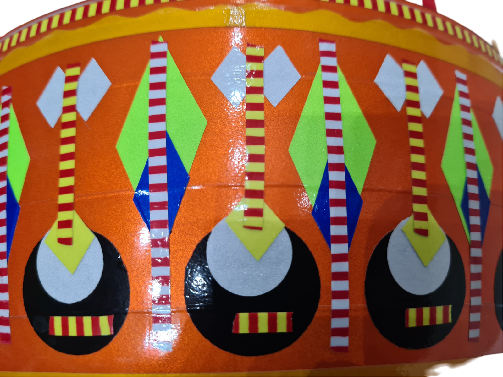 Colorful Pakistani Chamakpatti Hotpot | Traditional Art Decor for Kitchen - Image 12