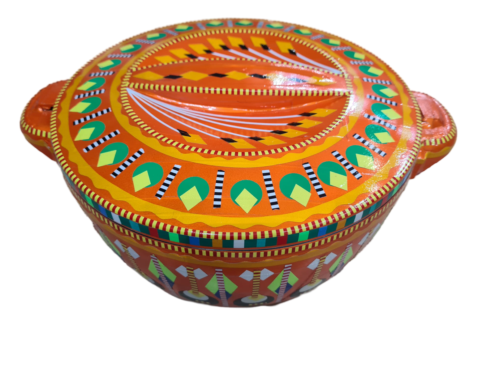 Colorful Pakistani Chamakpatti Hotpot | Traditional Art Decor for Kitchen - Image 14