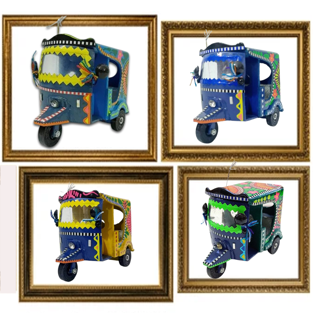 Truck Art Rickshaw (W-10cm:H-9cm) - Image 4