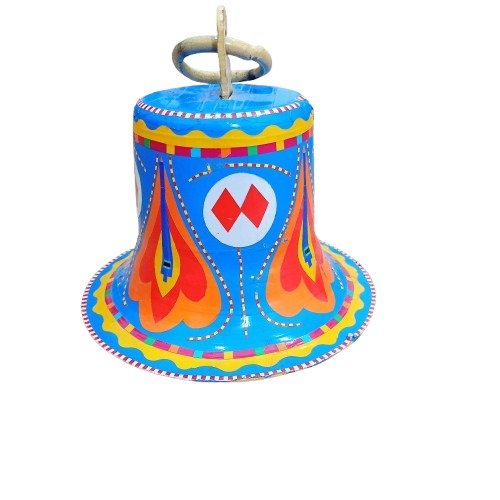 Handcrafted Chamakpatti Decorative Bell – Colorful Design for Home & Garden Décor, Traditional Pakistani Art - Image 6
