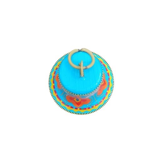 Handcrafted Chamakpatti Decorative Bell – Colorful Design for Home & Garden Décor, Traditional Pakistani Art - Image 2