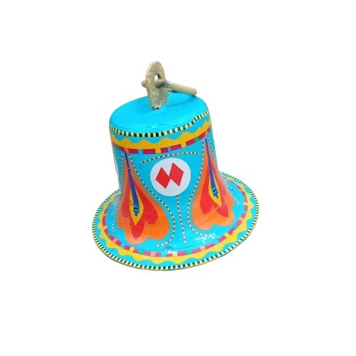 Handcrafted Chamakpatti Decorative Bell – Colorful Design for Home & Garden Décor, Traditional Pakistani Art - Image 3