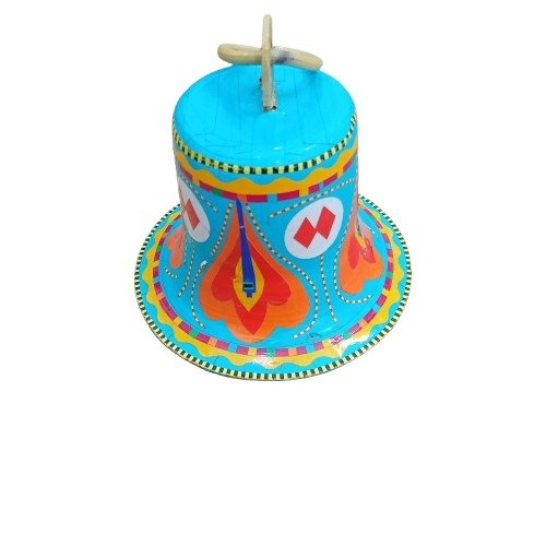Handcrafted Chamakpatti Decorative Bell – Colorful Design for Home & Garden Décor, Traditional Pakistani Art - Image 5