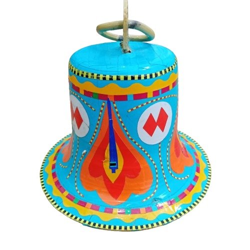 Handcrafted Chamakpatti Decorative Bell – Colorful Design for Home & Garden Décor, Traditional Pakistani Art - Image 7