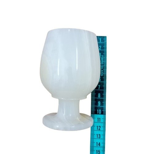 Onyx Wine Glass Set of 6 - Handcrafted Pakistani Marble Wine Glasses | Elegant Home Decor | Perfect for Serving & Gifting - Image 7