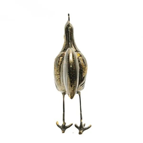 Handmade Brass Hen Jarrah - Elegant 20cm Home Decor Showpiece - Image 4