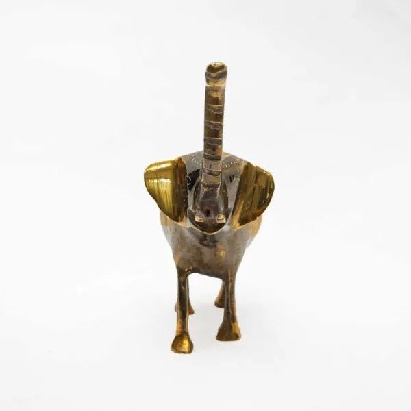 Brass Elephant (Size:15 cm) - Image 7