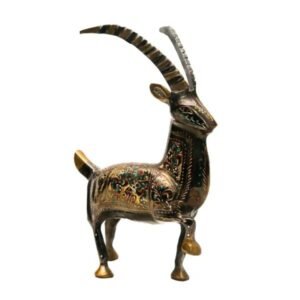 Brass Markhor (Size:20 cm)