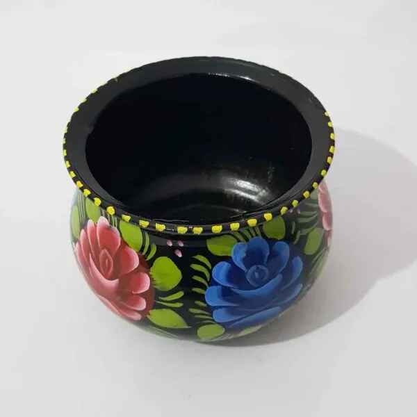 Truck Art Mutki – Hand-Painted Decorative Pot (10cm) | Traditional Pakistani Art for Home Décor & Gifts - Image 7