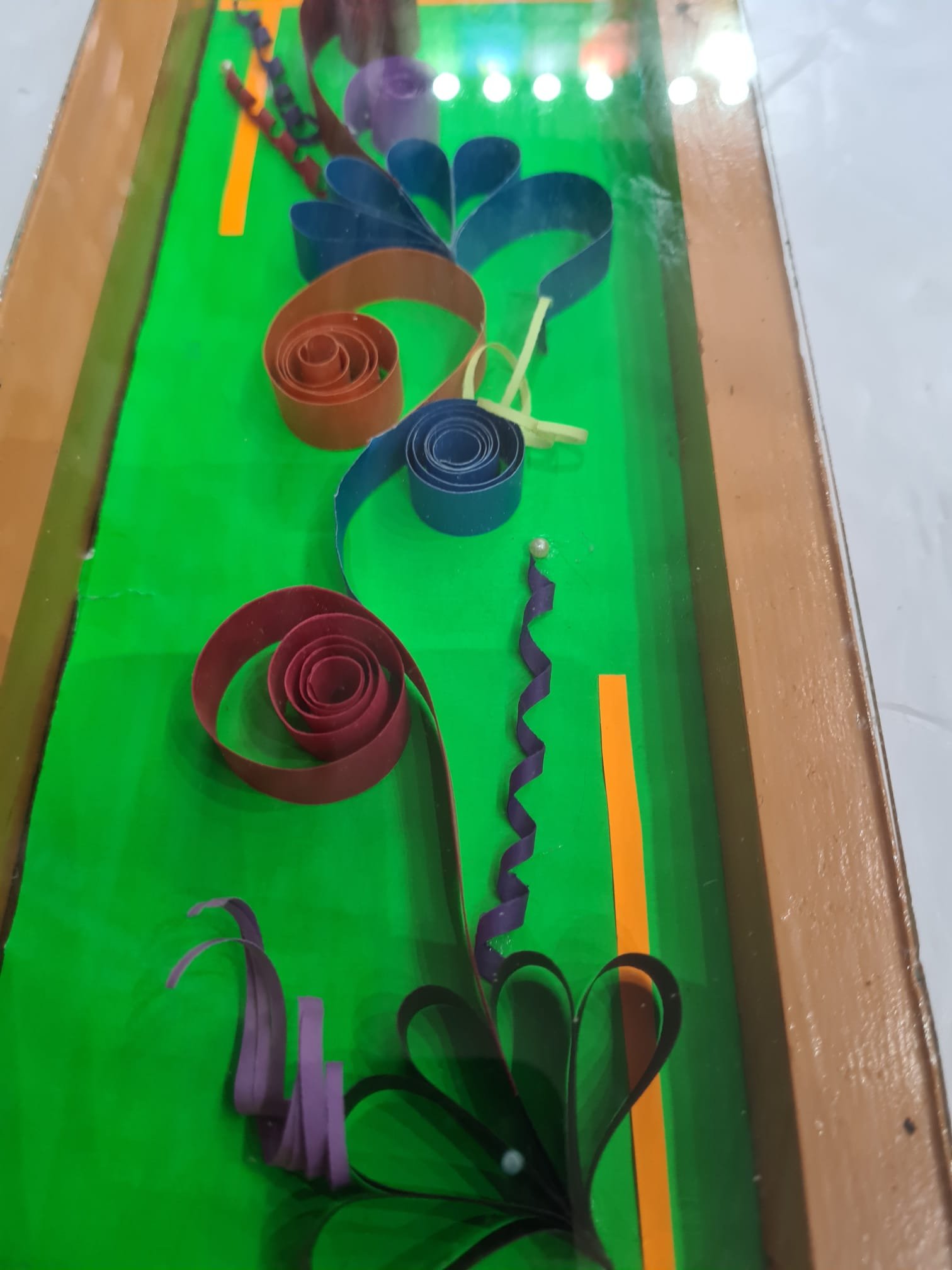 Handmade Wall Hanging Art Frame - Image 3