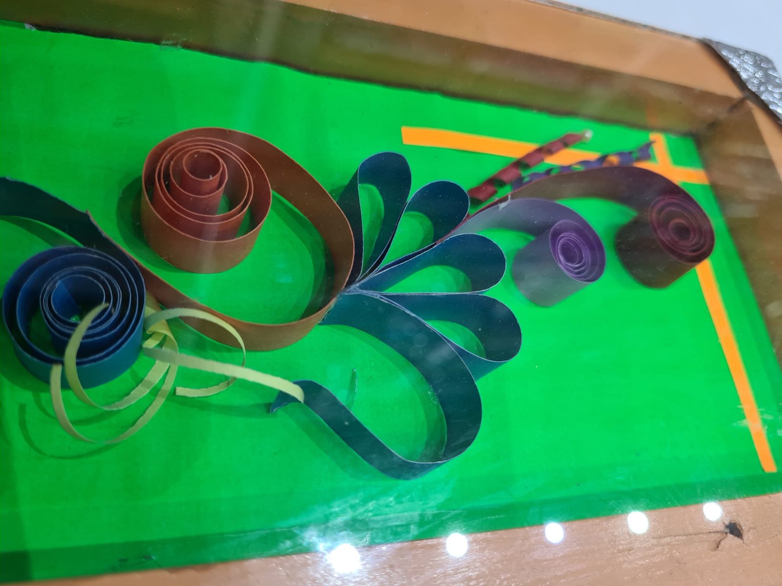 Handmade Wall Hanging Art Frame - Image 6
