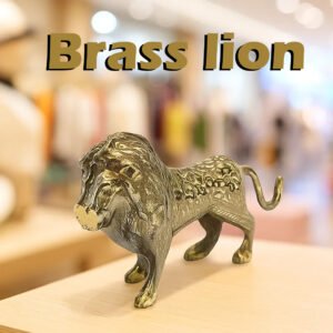 Brass Lion (Size:15 cm)