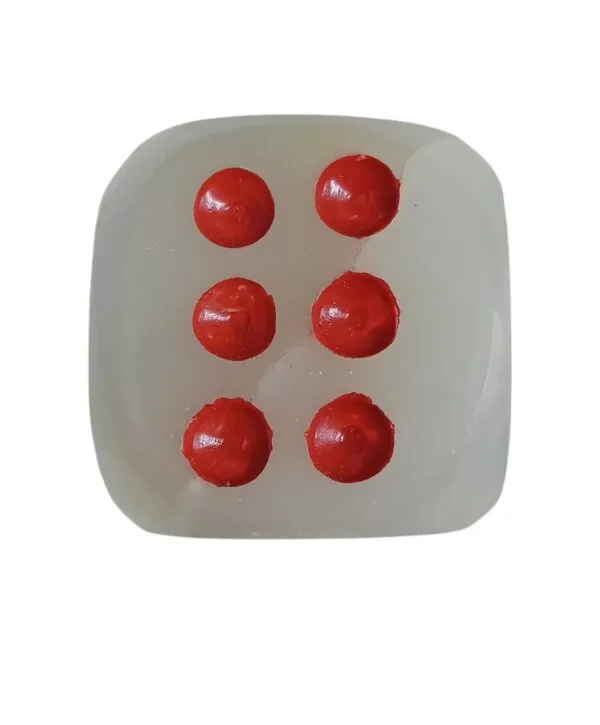 Premium Onyx Marble Dice – Handcrafted Luxury Gaming Set - Image 3