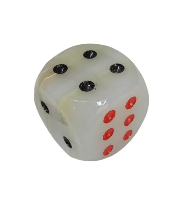 Premium Onyx Marble Dice – Handcrafted Luxury Gaming Set - Image 4