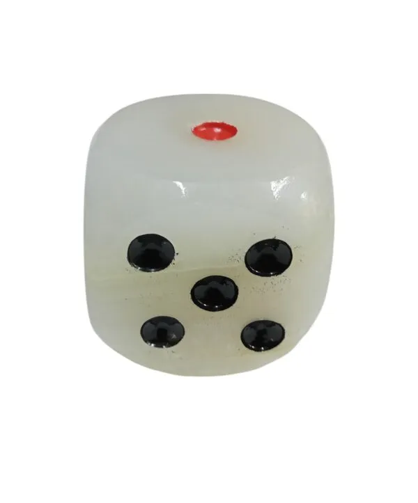 Premium Onyx Marble Dice – Handcrafted Luxury Gaming Set - Image 3