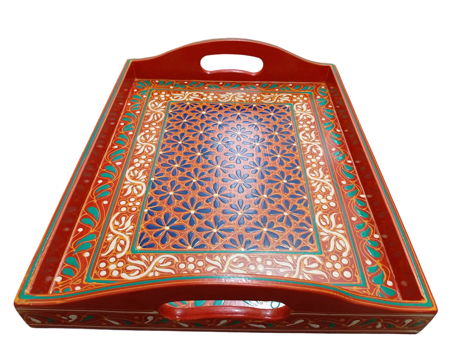 Bundi work tray size: length : 37cm width : 30cm - Image 12