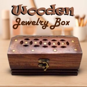 Wooden Jewelry Box (15 X 10 cm)