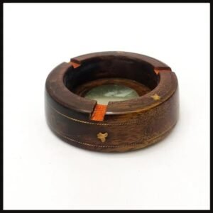 Elegant Wooden Ashtray – Handcrafted & Stylish Smoking Accessory