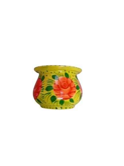 Truck Art Mutki – Hand-Painted Decorative Pot (10cm) | Traditional Pakistani Art for Home Décor & Gifts - Image 5
