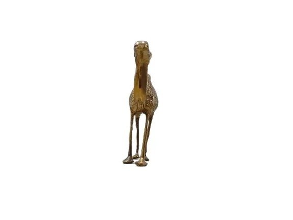 Handmade Brass Camel Figurine (15cm) – Stunning Home Decor & Collectible Craft - Image 6