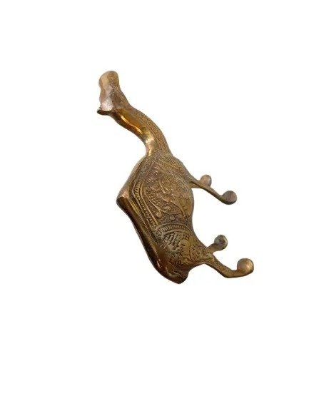 Handmade Brass Camel Figurine (15cm) – Stunning Home Decor & Collectible Craft - Image 8