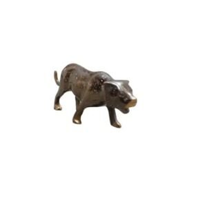 Brass Leopard Jarrah (Size:15 cm)