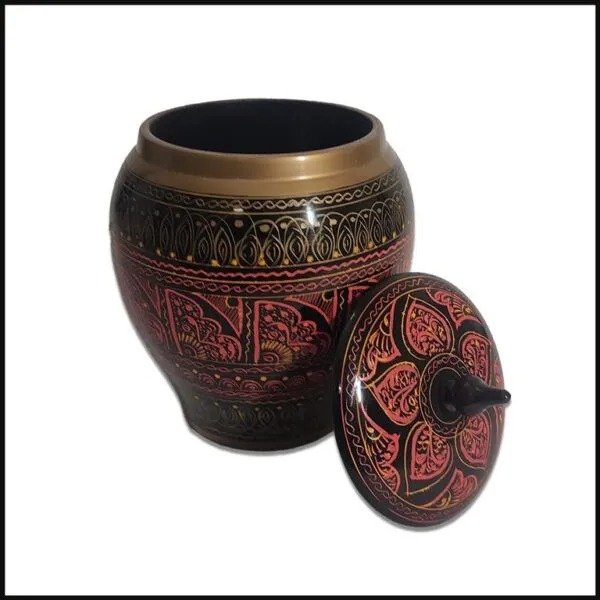 Naqsheen Wooden Candy Jar (13cm) - Image 5