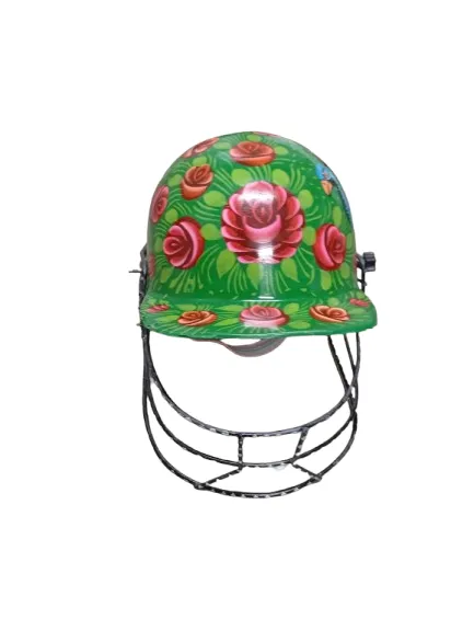 Pakistani Truck Art Cricket Helmet – Hand-Painted Traditional Helmet for Home Decor & Gifts - Image 3