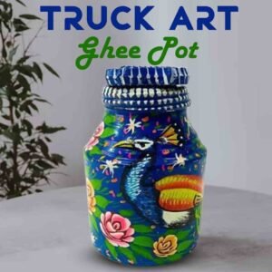Truck Art Ghee Pot Capacity: 2Kg Height 21 cm