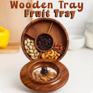 Wooden Dry fruit box Size 30 cm
