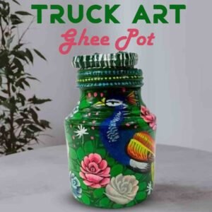 Truck Art Ghee Pot Capacity: 2Kg Height 21 cm