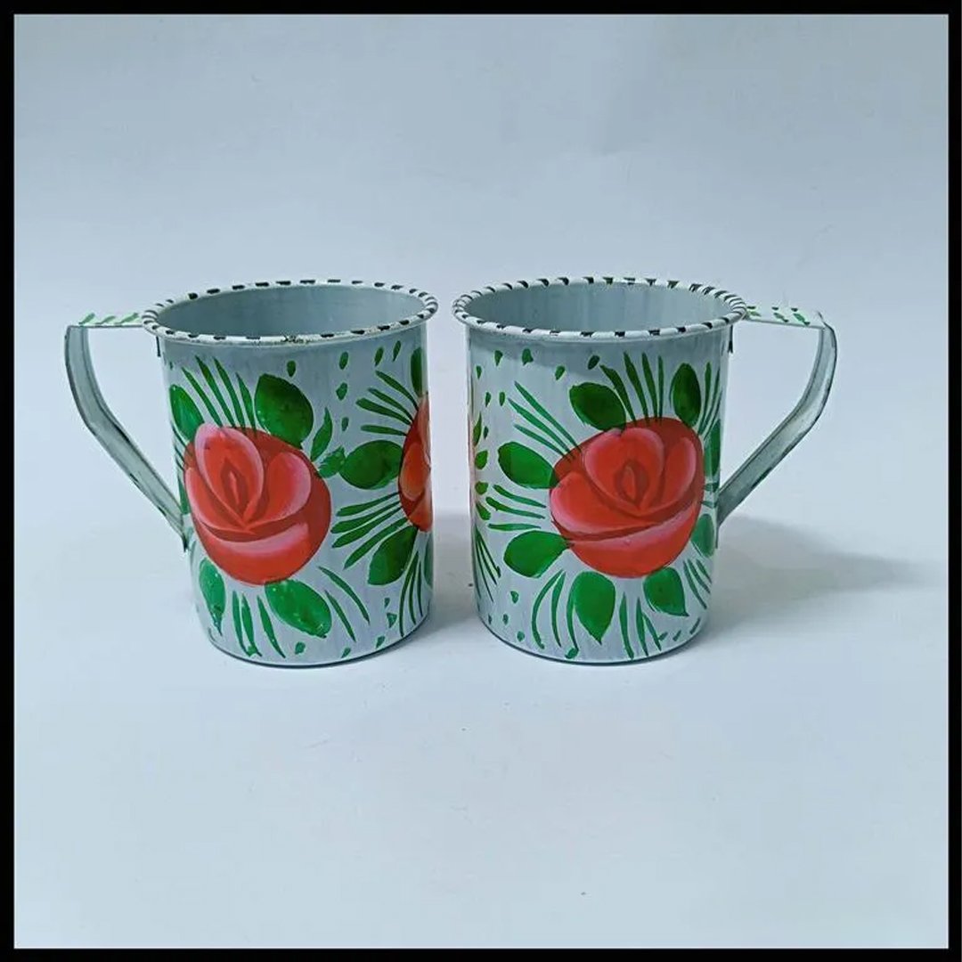 Pakistani truck art cups 2 Set