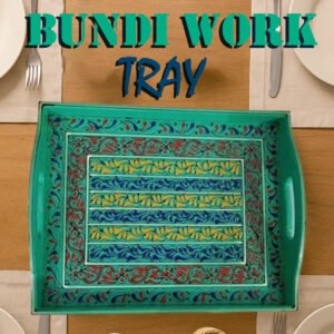 Bundi work tray size: length : 37cm width : 30cm